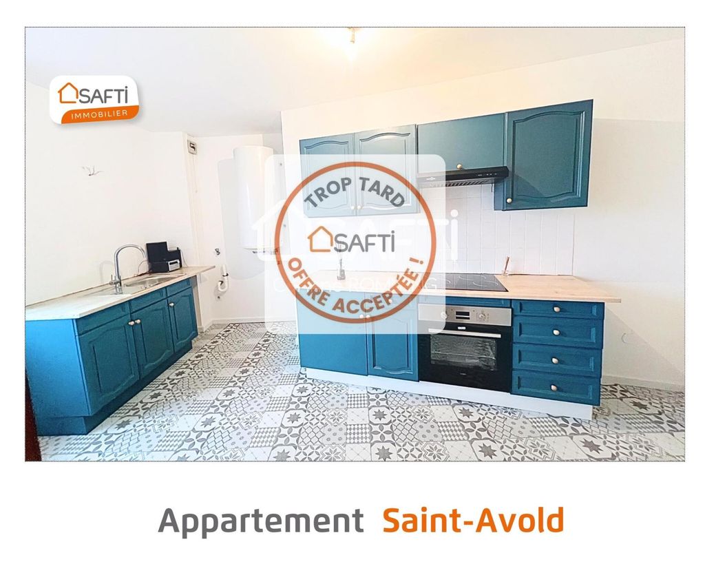 Achat appartement à vendre 3 pièces 63 m² - Saint-Avold