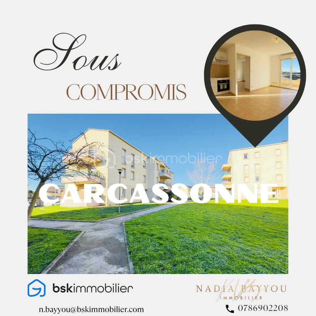 Achat appartement à vendre 2 pièces 38 m² - Carcassonne