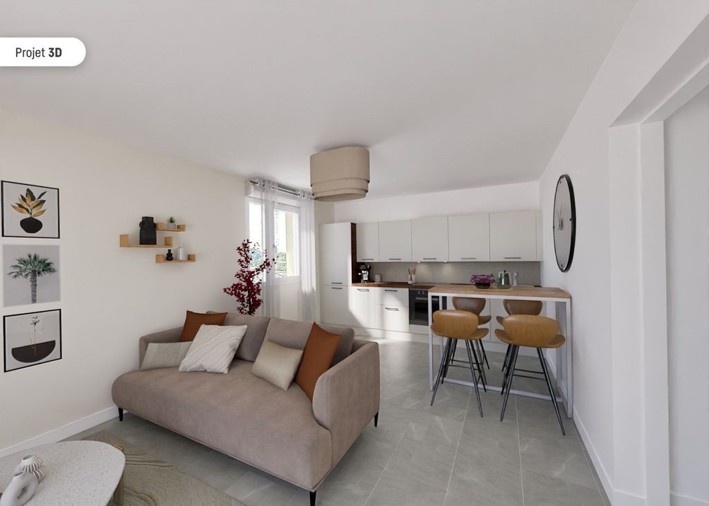 Achat appartement à vendre 3 pièces 59 m² - Launaguet