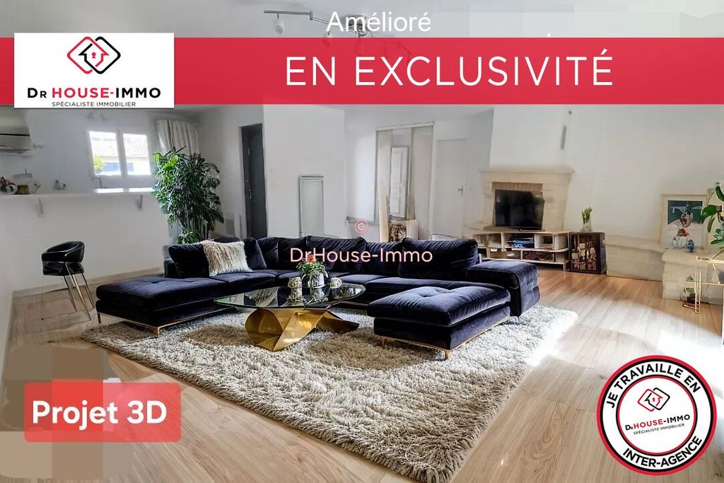 Achat maison à vendre 3 chambres 94 m² - Le Barp