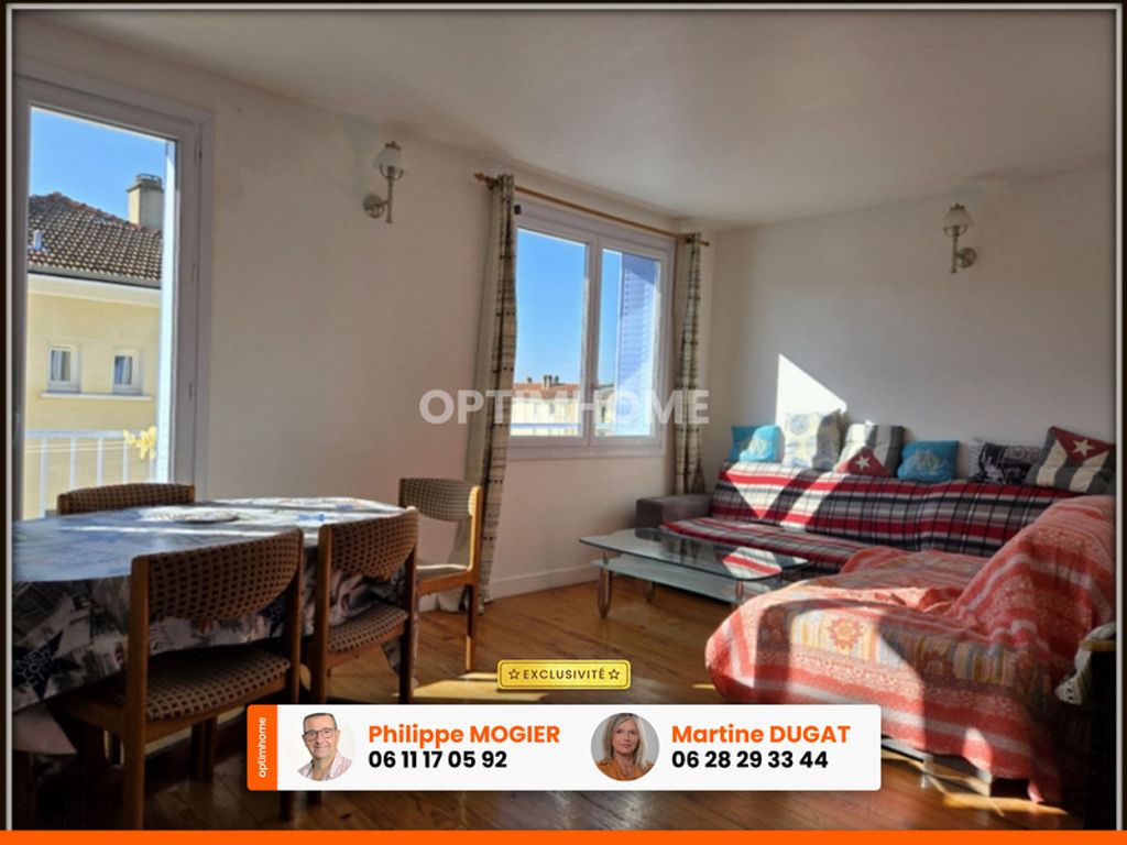 Achat appartement à vendre 3 pièces 68 m² - Cusset