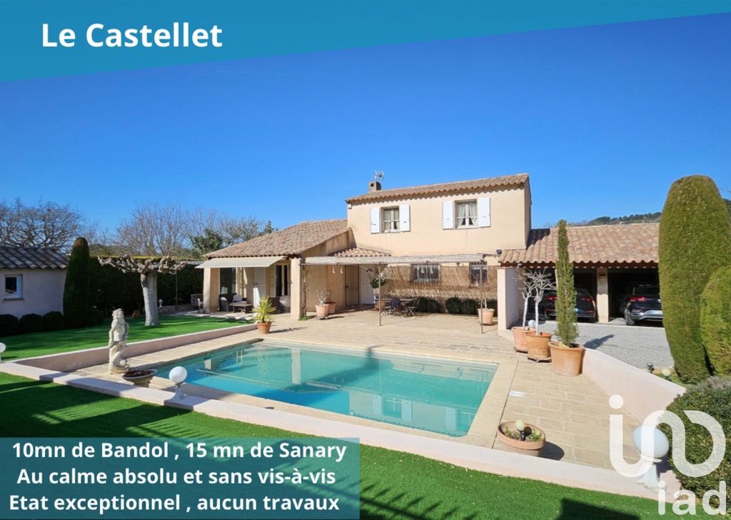 Achat maison à vendre 3 chambres 168 m² - Le Castellet