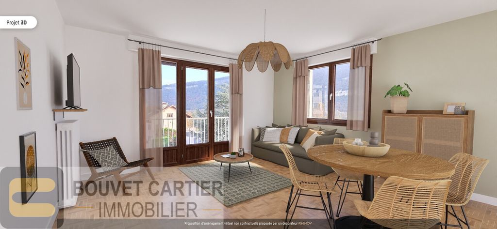 Achat appartement à vendre 4 pièces 94 m² - Gaillard