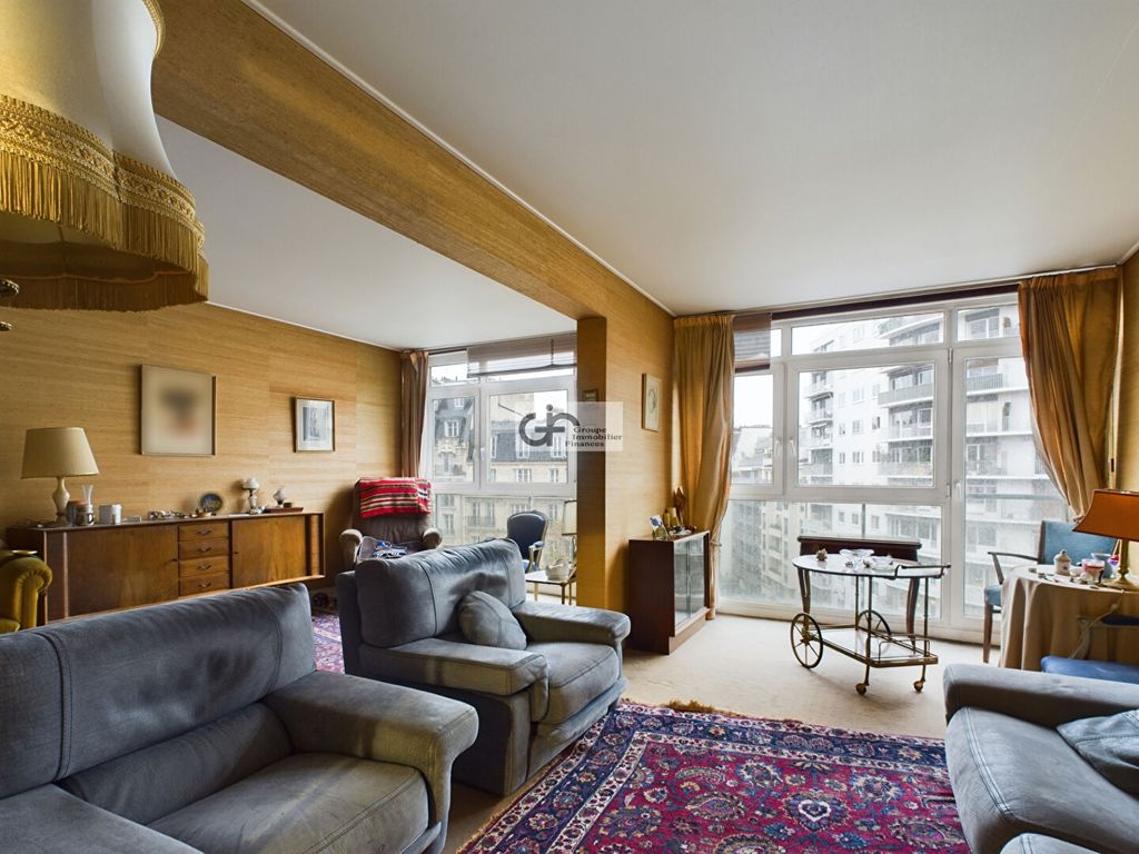 Achat appartement à vendre 5 pièces 101 m² - Paris 16ème arrondissement