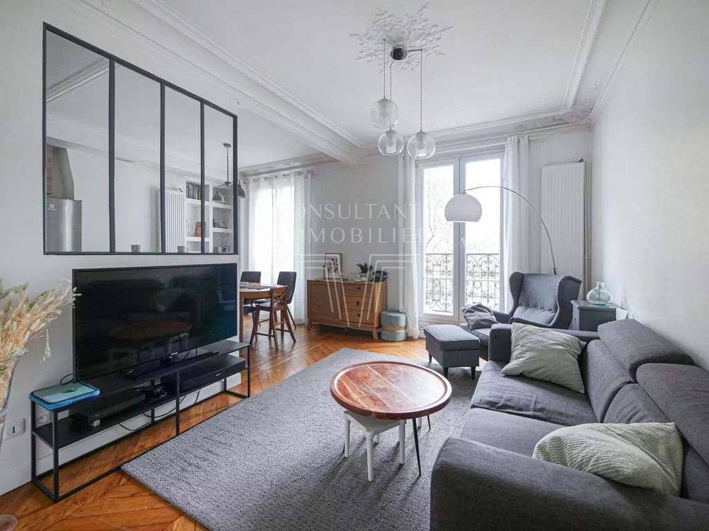 Achat appartement à vendre 3 pièces 64 m² - Paris 17ème arrondissement