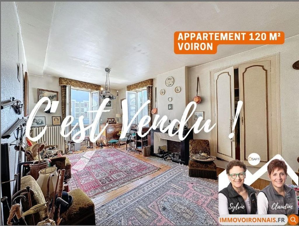 Achat appartement à vendre 5 pièces 150 m² - Voiron