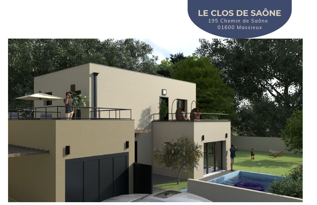 Achat maison à vendre 4 chambres 120 m² - Massieux