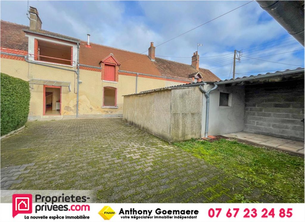 Achat maison à vendre 1 chambre 53 m² - Villefranche-sur-Cher