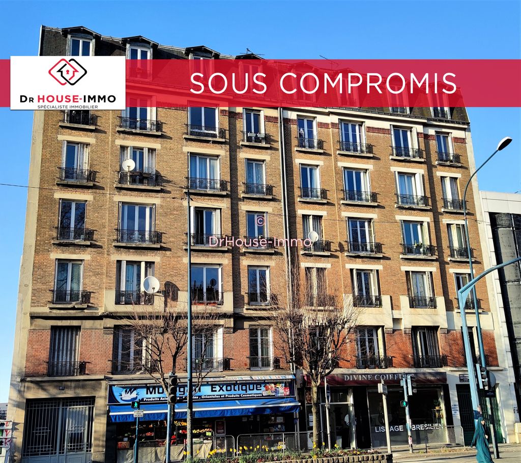 Achat appartement à vendre 3 pièces 53 m² - Pantin