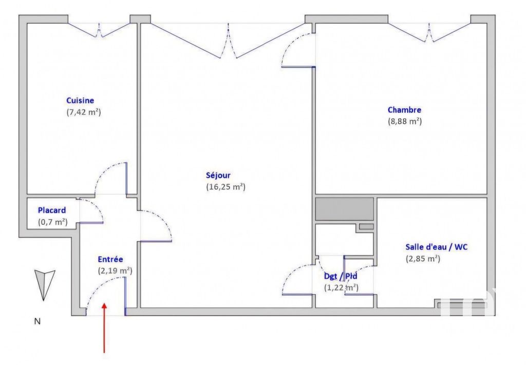 Achat appartement à vendre 2 pièces 39 m² - Le Kremlin-Bicêtre