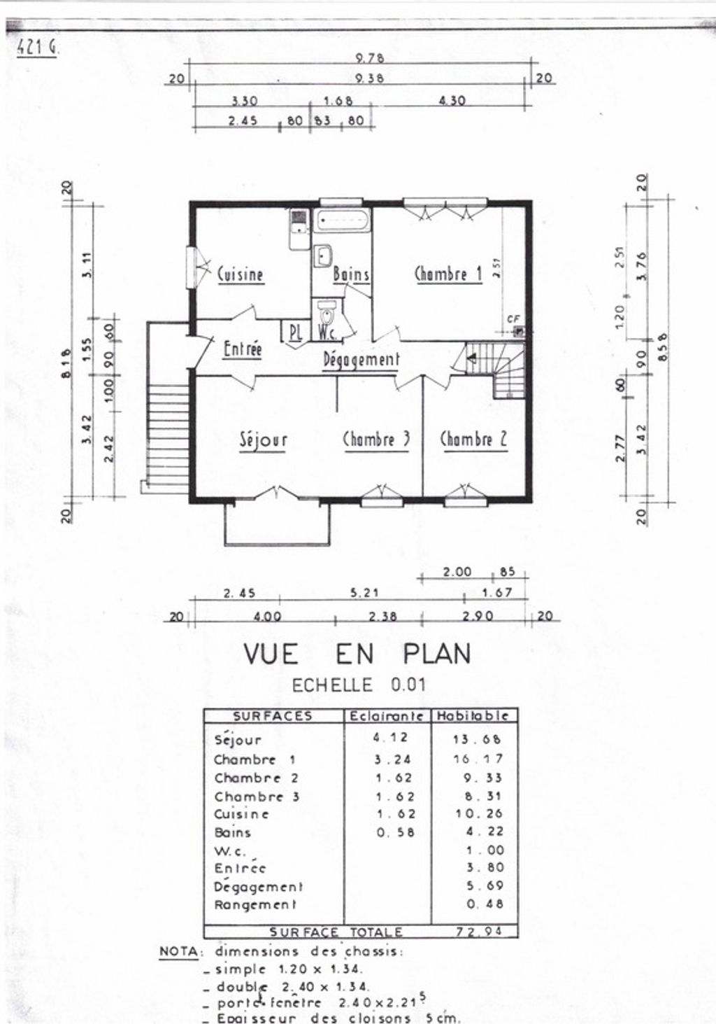 Achat maison 3 chambre(s) - Lunéville