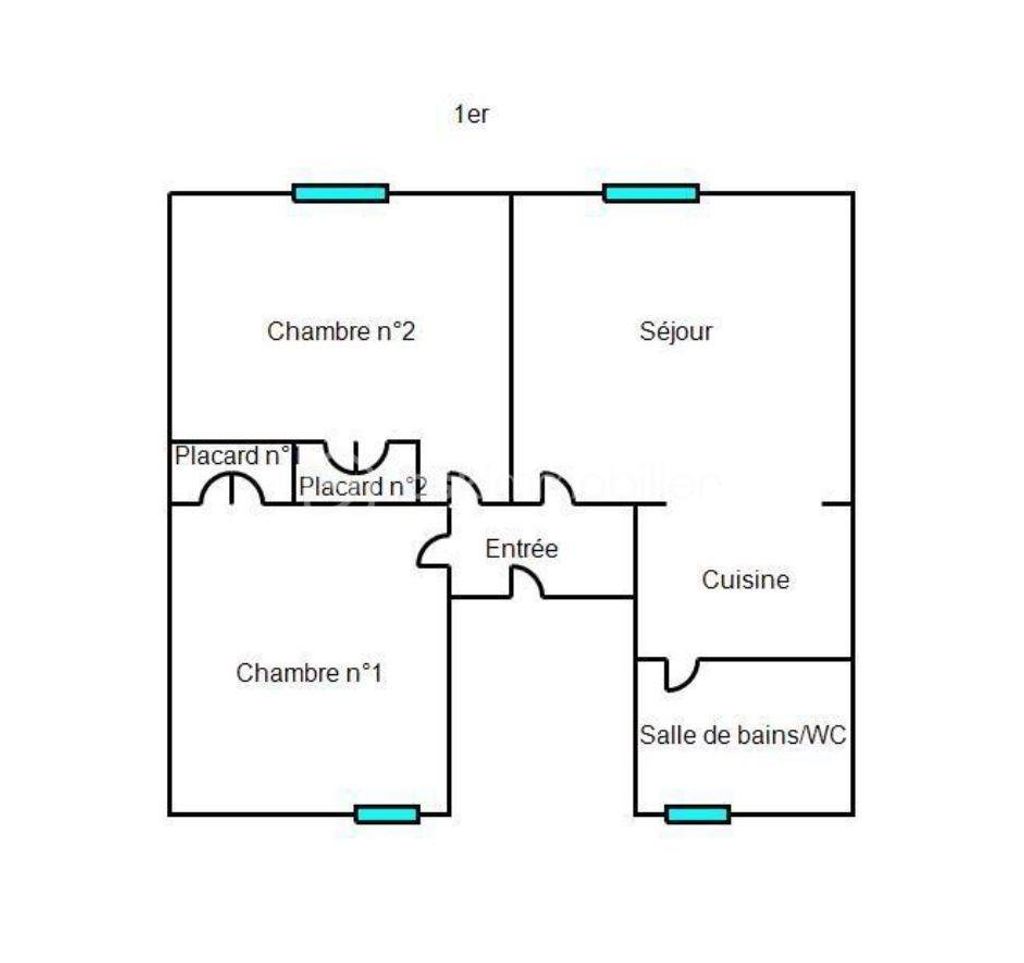 Achat appartement à vendre 3 pièces 63 m² - Elne