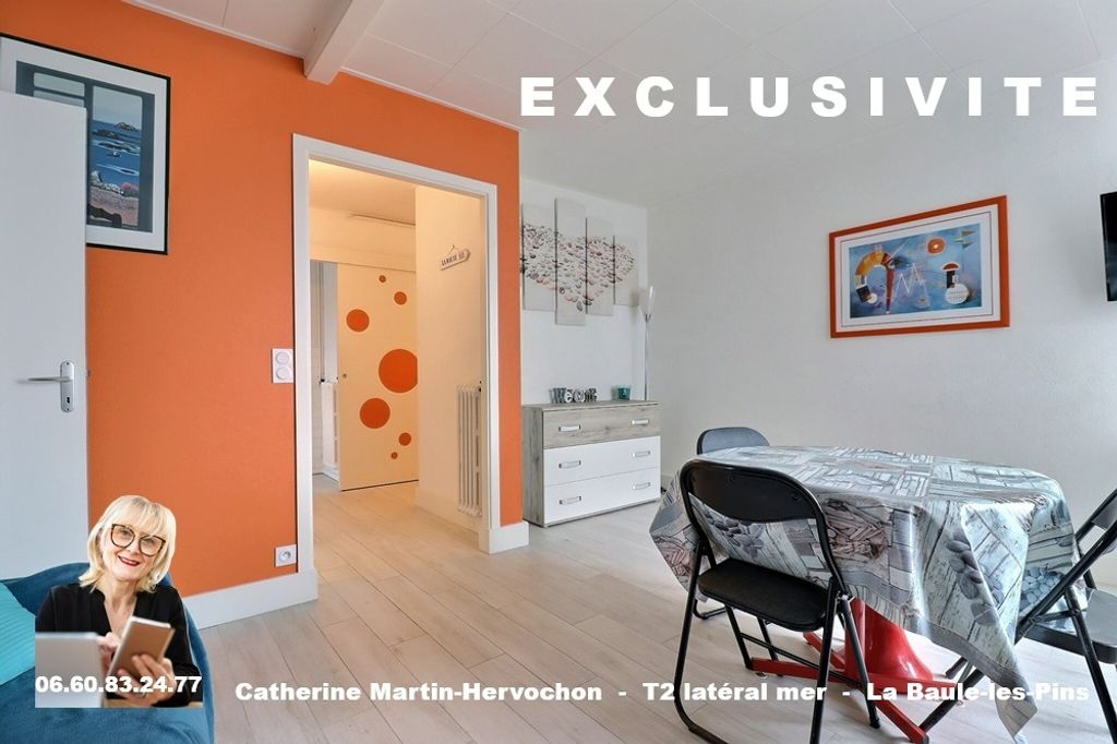 Achat appartement à vendre 2 pièces 40 m² - La Baule-Escoublac