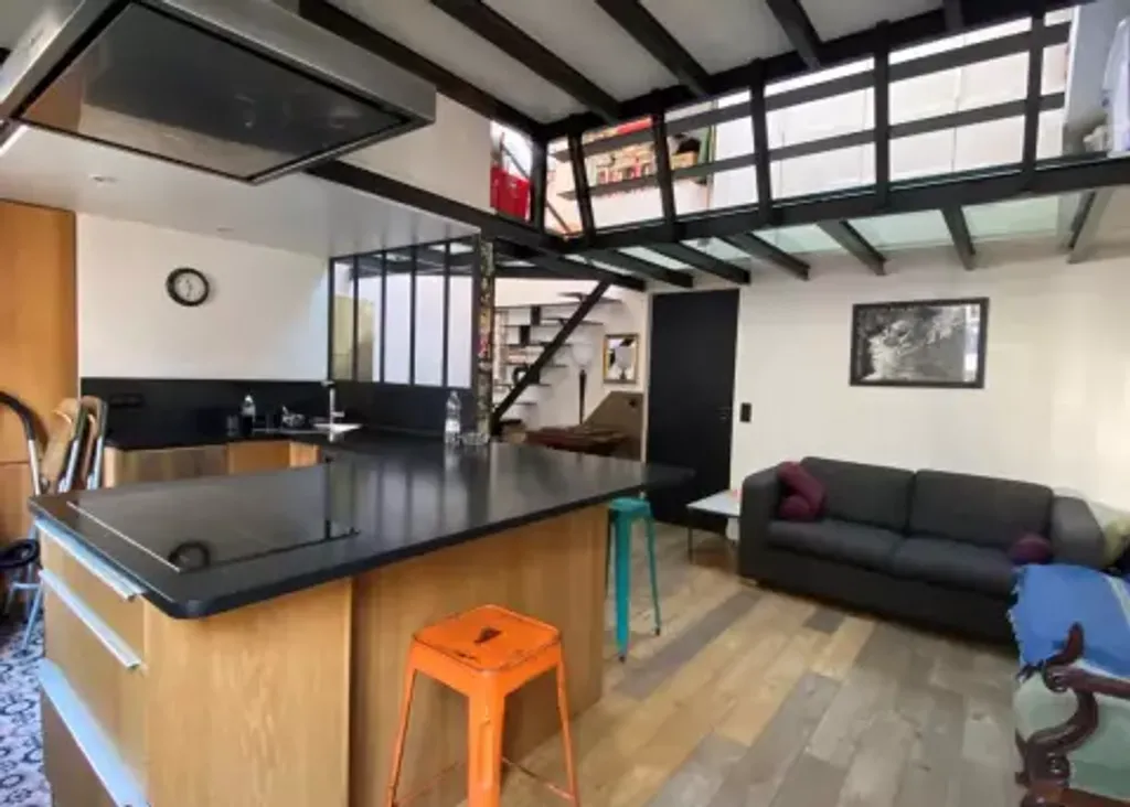 Achat loft à vendre 3 pièces 41 m² - Paris 17ème arrondissement