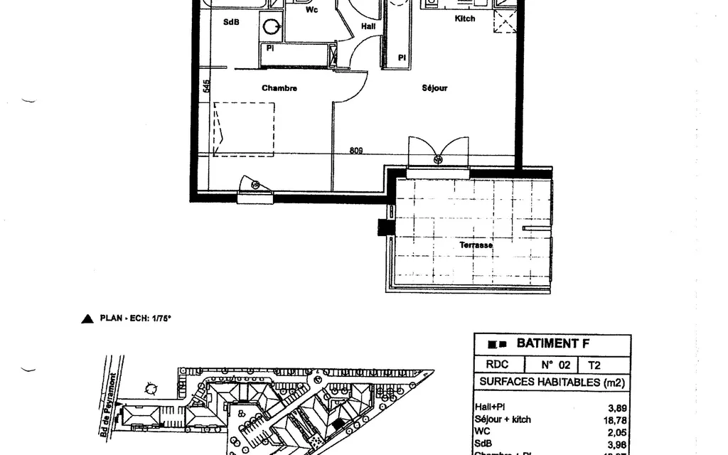 Achat appartement à vendre 2 pièces 40 m² - Muret