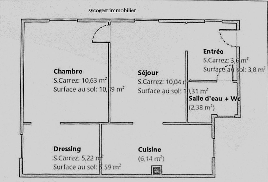 Achat appartement à vendre 2 pièces 38 m² - Pantin