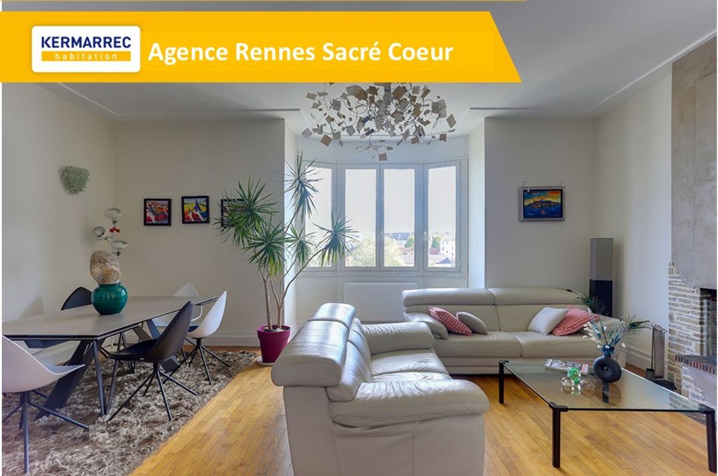 Achat appartement à vendre 4 pièces 95 m² - Rennes