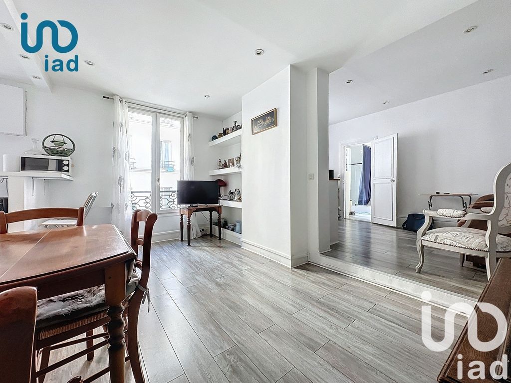 Achat appartement à vendre 3 pièces 49 m² - Paris 19ème arrondissement