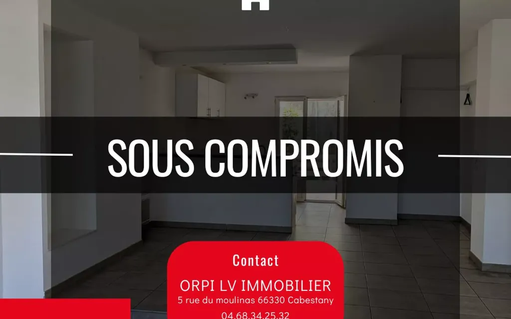 Achat appartement à vendre 2 pièces 64 m² - Cabestany