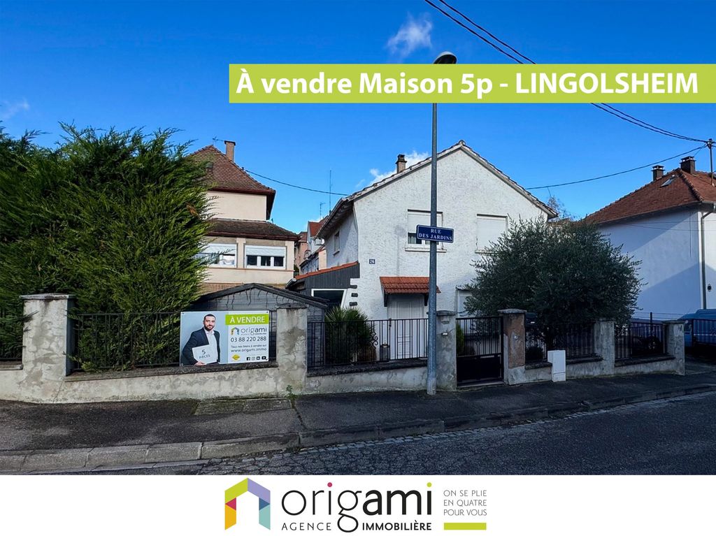 Achat maison à vendre 3 chambres 118 m² - Lingolsheim