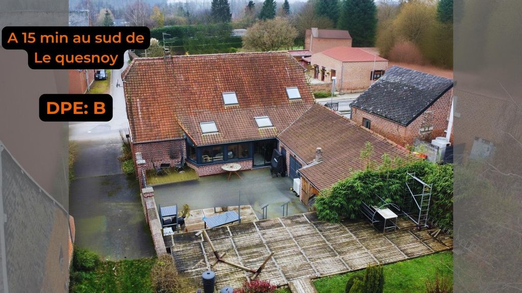 Achat maison à vendre 5 chambres 190 m² - Le Quesnoy