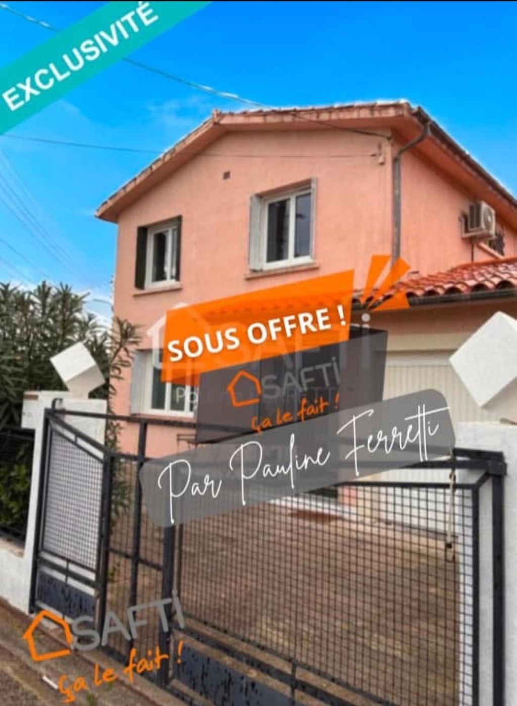 Achat maison à vendre 3 chambres 74 m² - Ventenac-en-Minervois