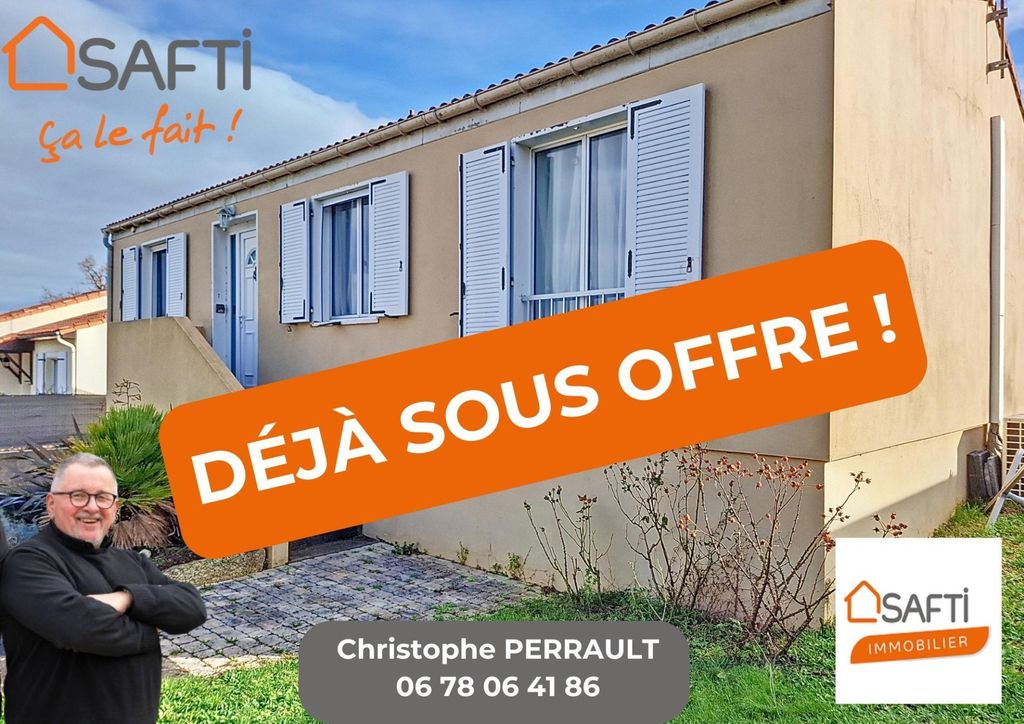 Achat maison à vendre 3 chambres 87 m² - Saint-Laurent-sur-Sèvre