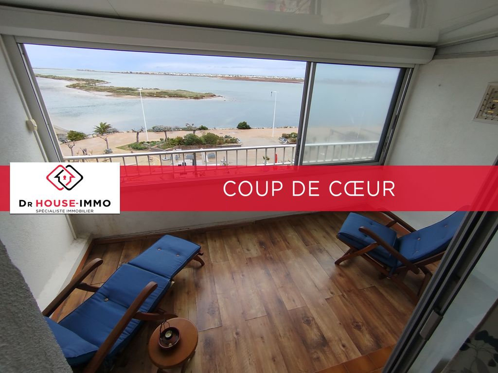 Achat studio à vendre 27 m² - Gruissan