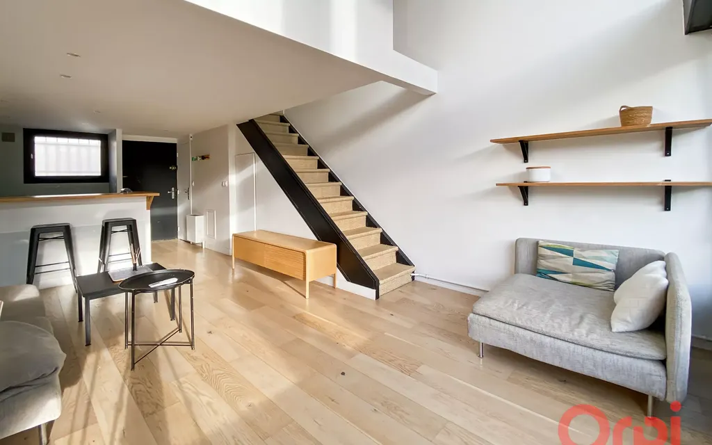 Achat duplex à vendre 2 pièces 45 m² - Lyon 3ème arrondissement