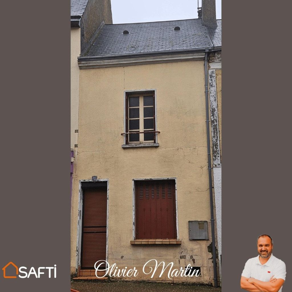 Achat maison à vendre 2 chambres 54 m² - Conlie