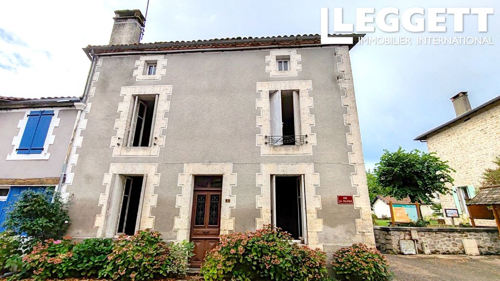 Achat maison à vendre 2 chambres 93 m² - Maisonnais-sur-Tardoire