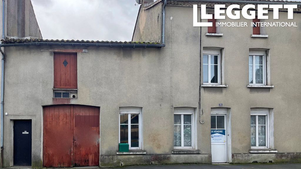 Achat maison à vendre 3 chambres 108 m² - Argentonnay