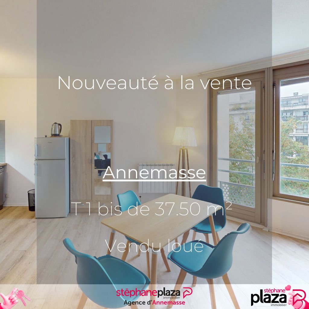 Achat studio à vendre 38 m² - Annemasse