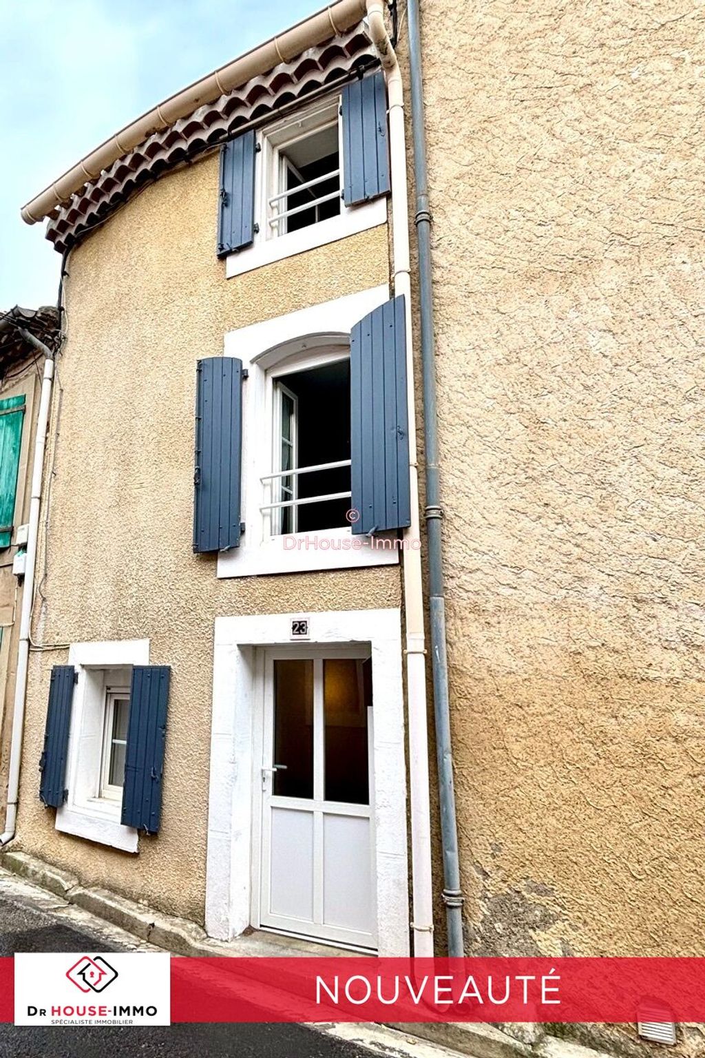 Achat maison à vendre 3 chambres 63 m² - Fontiès-d'Aude