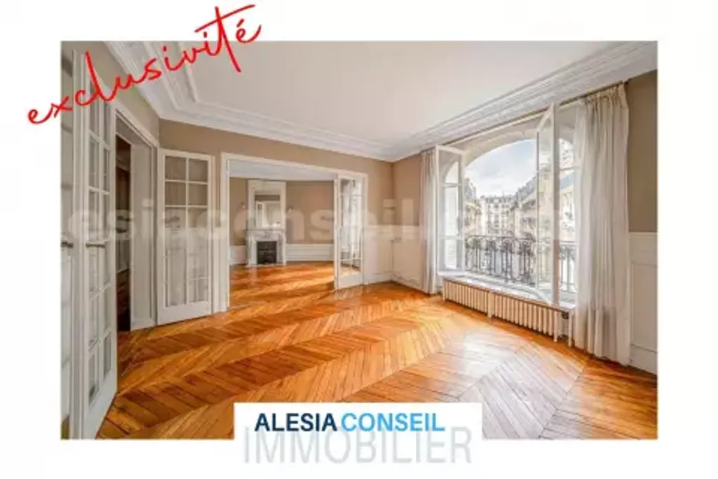 Achat appartement à vendre 4 pièces 102 m² - Paris 14ème arrondissement