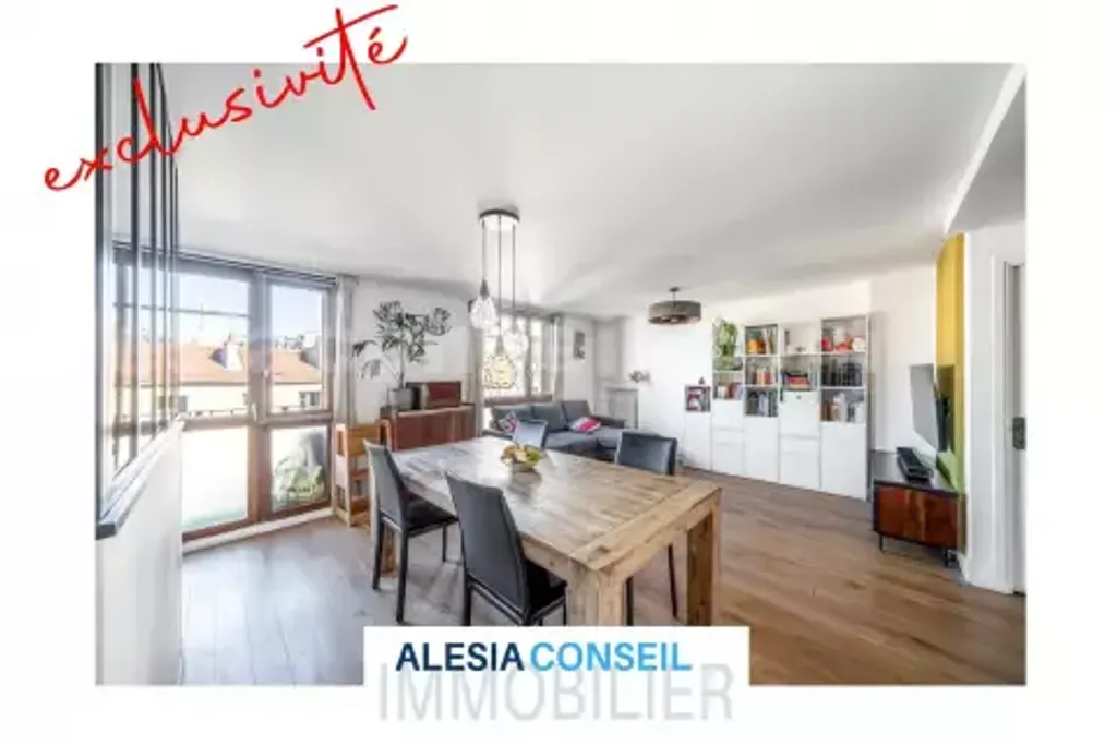 Achat appartement à vendre 3 pièces 67 m² - Paris 14ème arrondissement