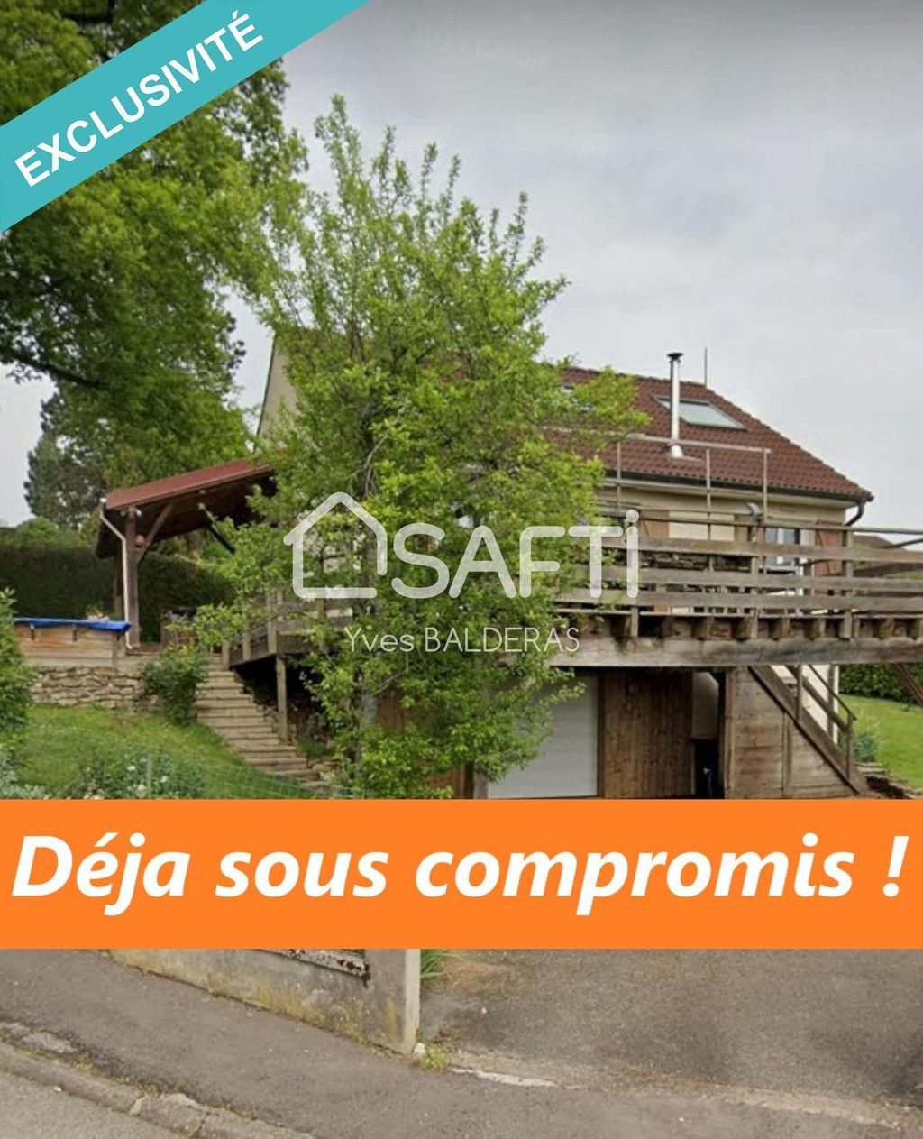 Achat maison à vendre 4 chambres 120 m² - Serre-les-Sapins