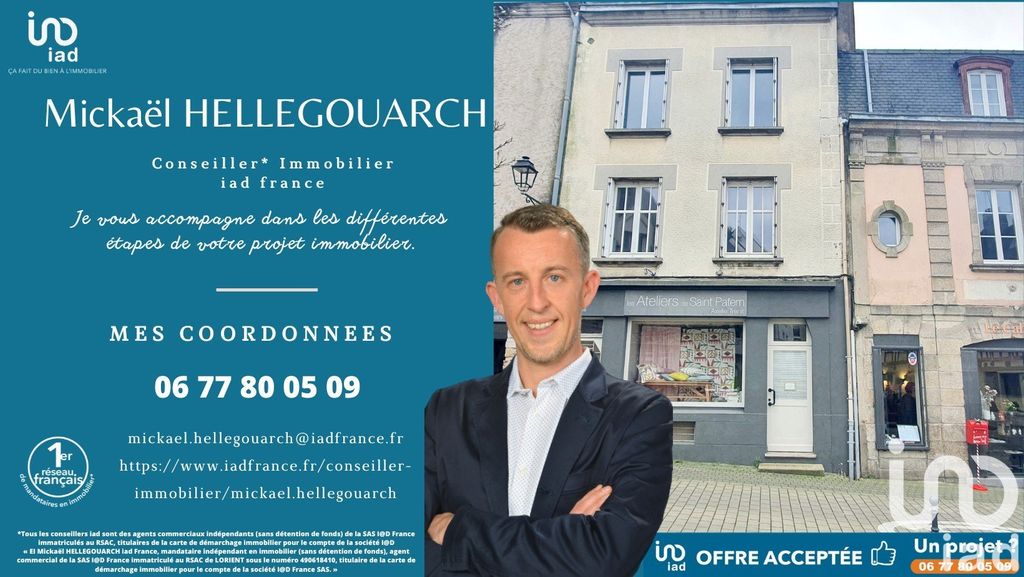 Achat appartement à vendre 2 pièces 42 m² - Vannes