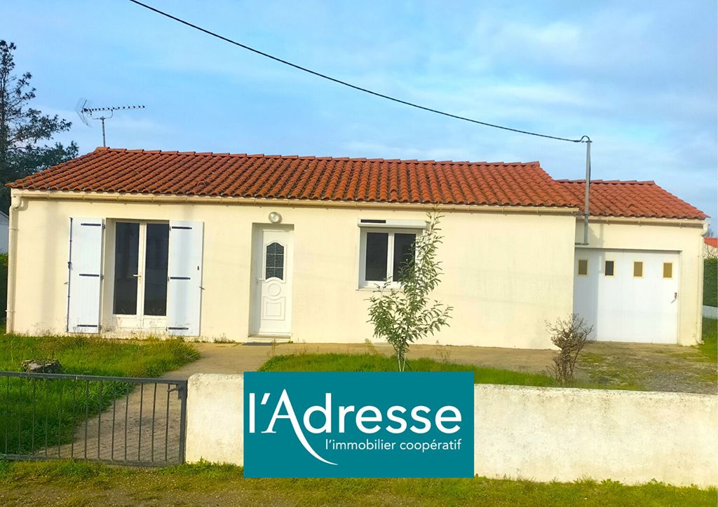 Achat maison à vendre 2 chambres 66 m² - Beauvoir-sur-Mer