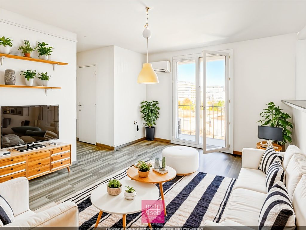 Achat appartement à vendre 3 pièces 51 m² - Marseille 4ème arrondissement