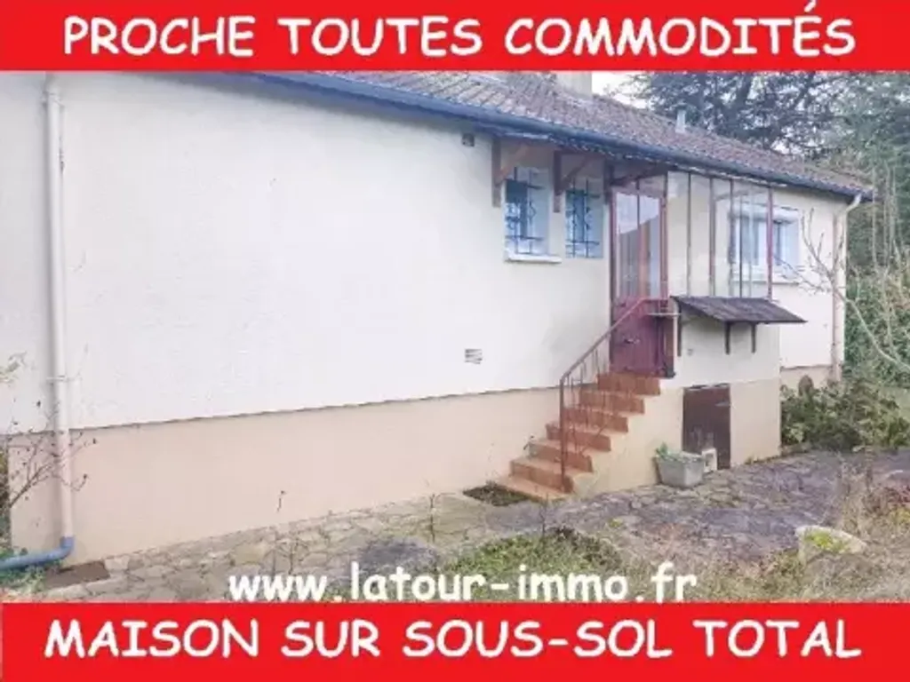 Achat maison à vendre 2 chambres 68 m² - Saint-Lubin-des-Joncherets