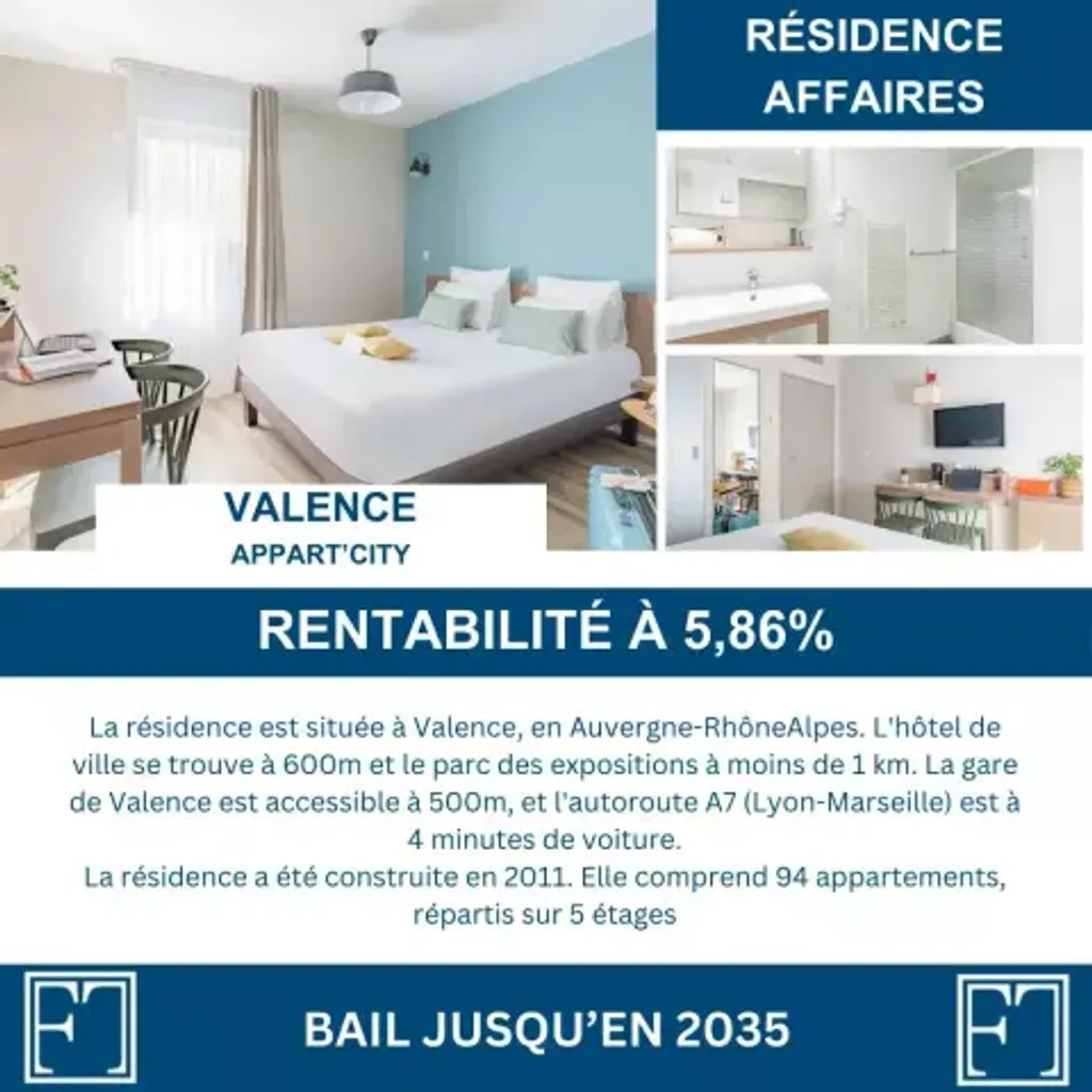 Achat studio à vendre 20 m² - Valence