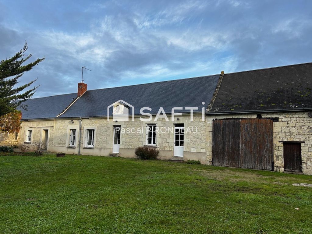 Achat maison à vendre 3 chambres 106 m² - Savigny-en-Véron