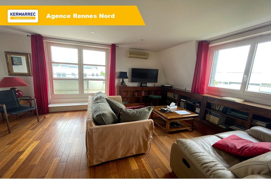 Achat appartement à vendre 5 pièces 102 m² - Rennes