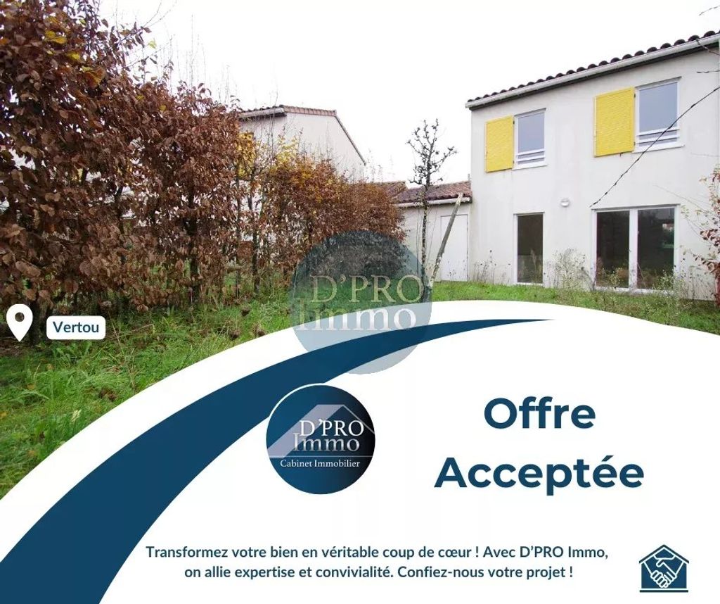 Achat maison à vendre 3 chambres 83 m² - Vertou