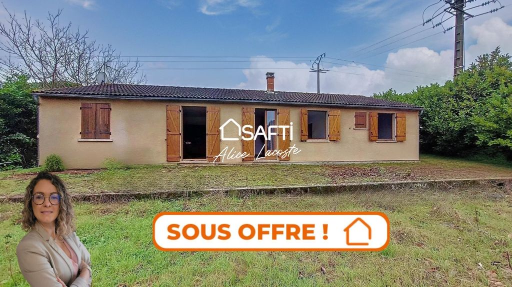 Achat maison à vendre 4 chambres 99 m² - Lézat-sur-Lèze