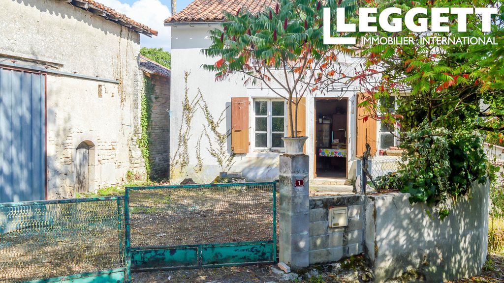 Achat maison à vendre 1 chambre 60 m² - Aunac-sur-Charente