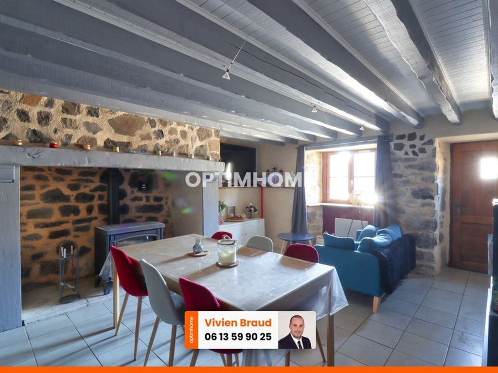 Achat maison à vendre 2 chambres 68 m² - Apchon