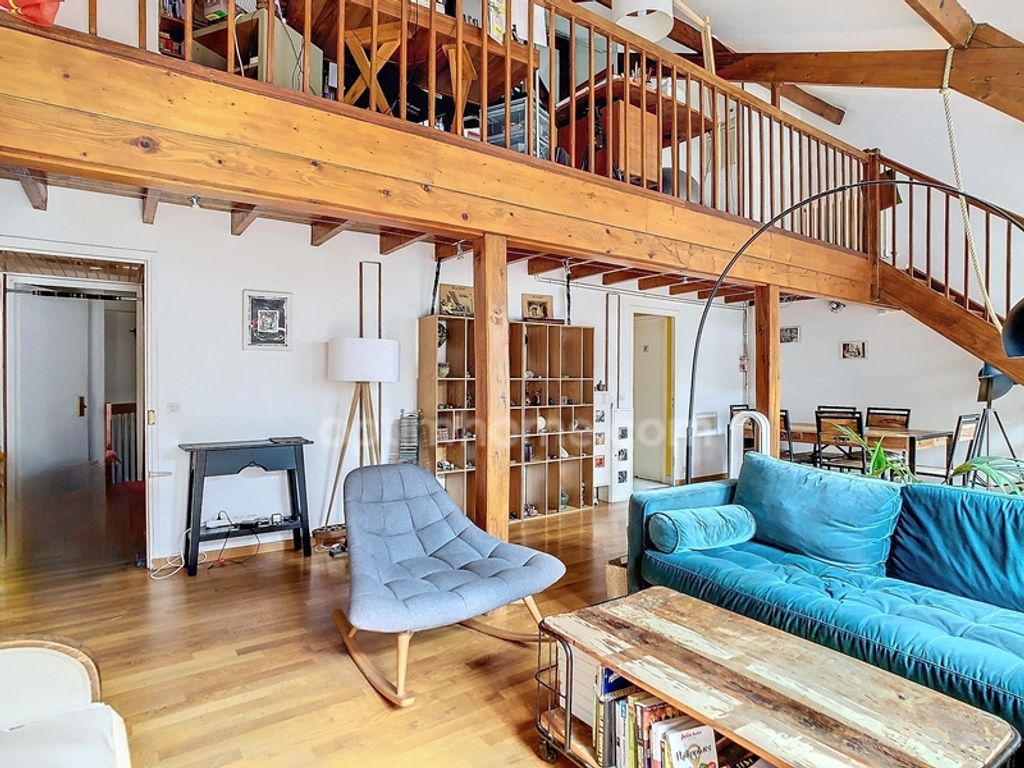 Achat loft à vendre 6 pièces 138 m² - Paris 19ème arrondissement