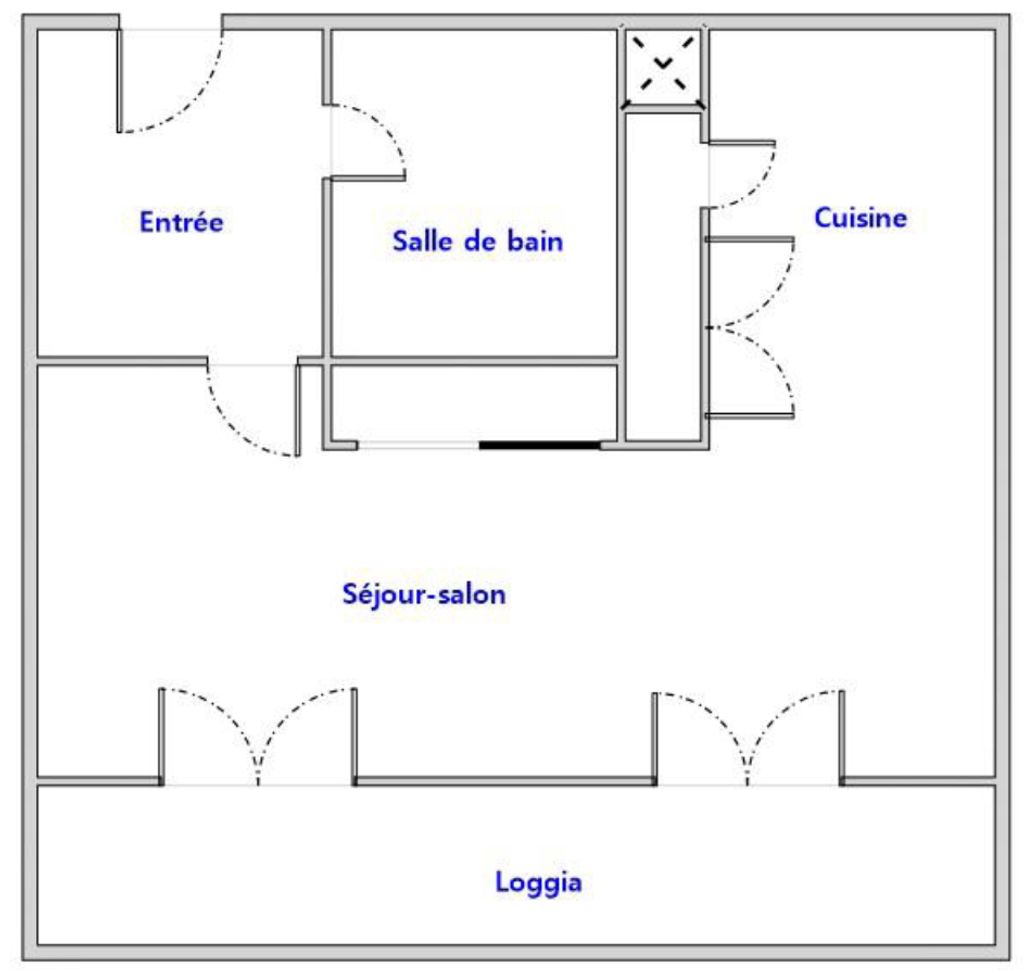 Achat studio à vendre 44 m² - La Roche-sur-Yon